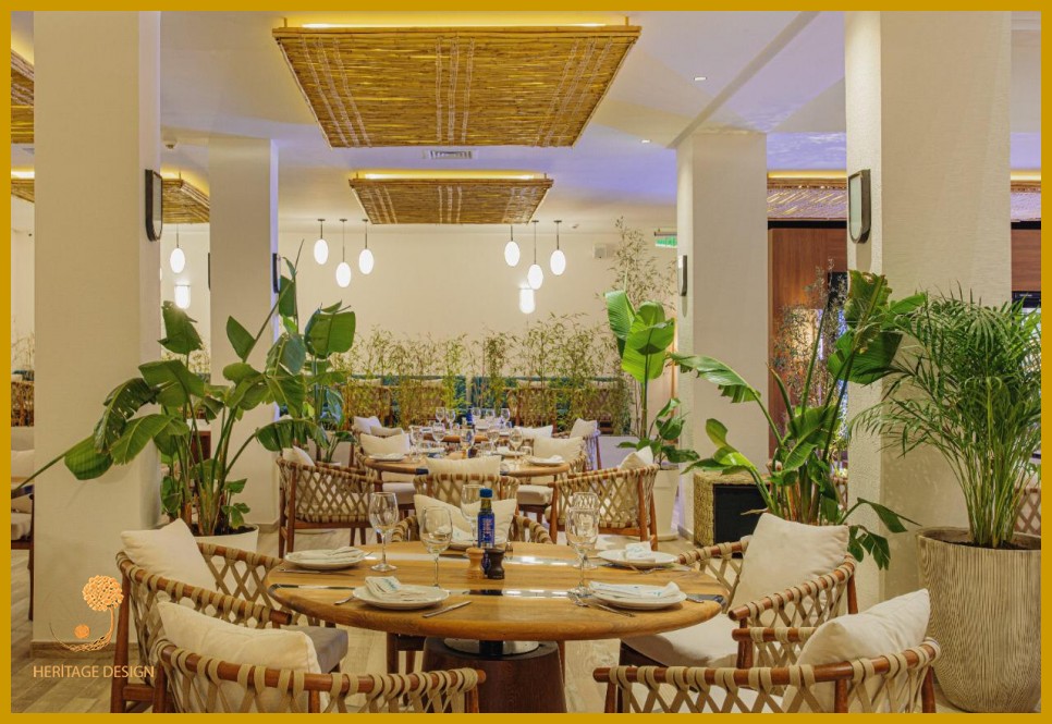 Restaurant Berjer Koltukları - Mommos Restaurant Morocco