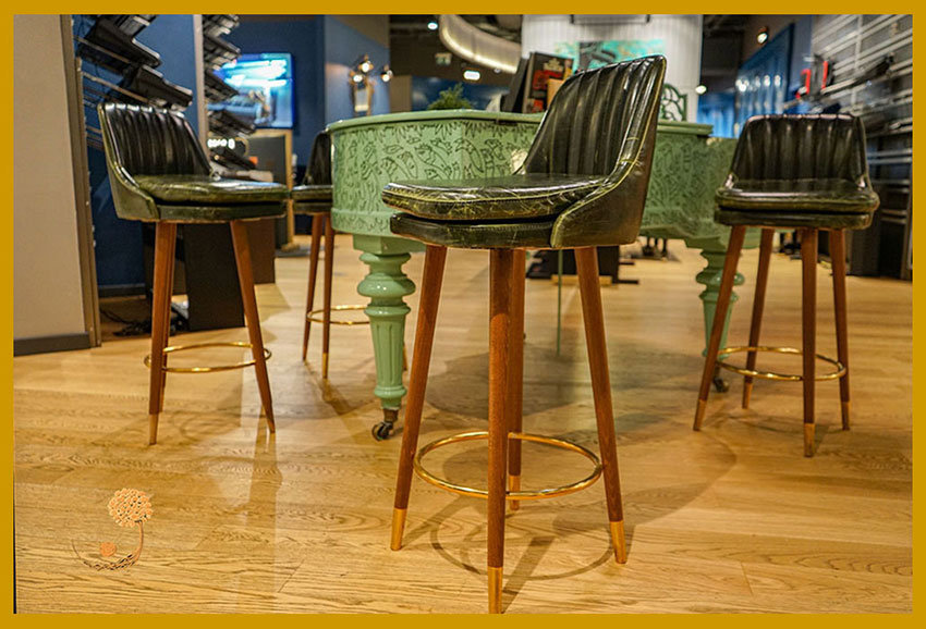 deri sandalye modelleri, deri cafe sandalyeleri