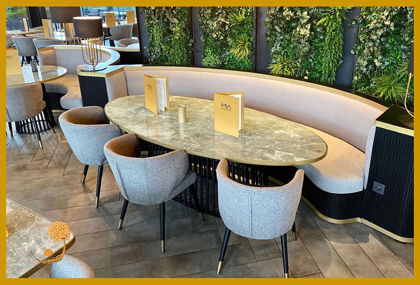 oval cafe masası, cafe masası modelleri